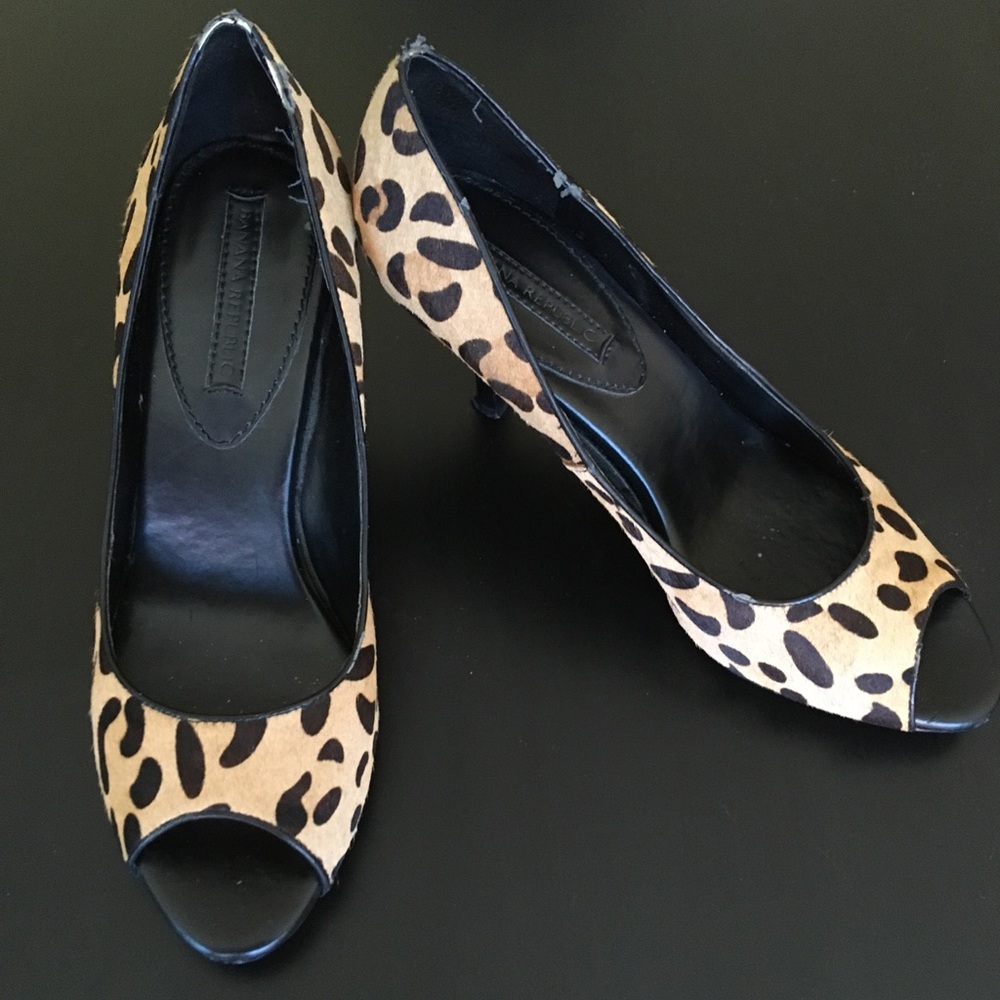 Open toe heels